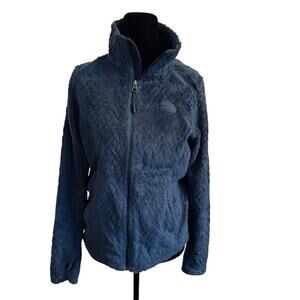 The North Face Osito 2 Fleece Jacket Women’s XS Dark Blue High-Pile Full Zip